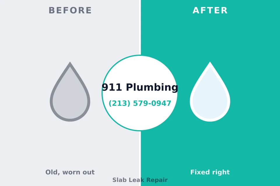 Before and after: plumbing company Granby, CO
